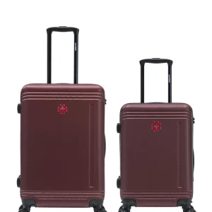 Lot de 2 Valises Rigides Taille Moyenne et Cabine GSTAAD