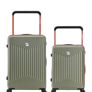 Lot de 2 Valises Rigides Taille Moyenne et Cabine NORTH BEACH