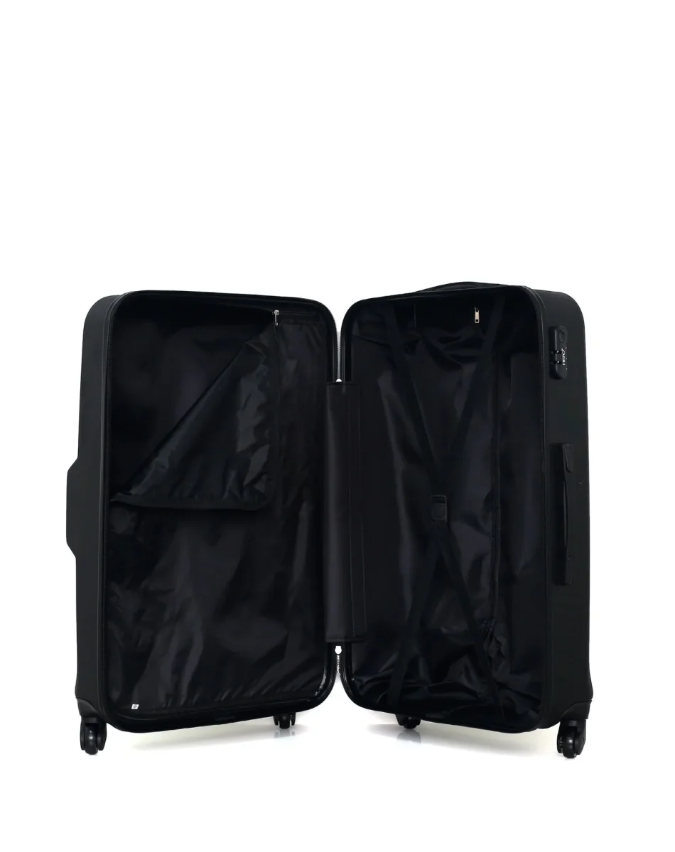 Lot de 3 Valises Rigides Grand Format, Taille Moyenne et Vanity VESUVIO – Image 7