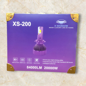 2pcs Led phare XS-200 84000LM 200W H4/H7