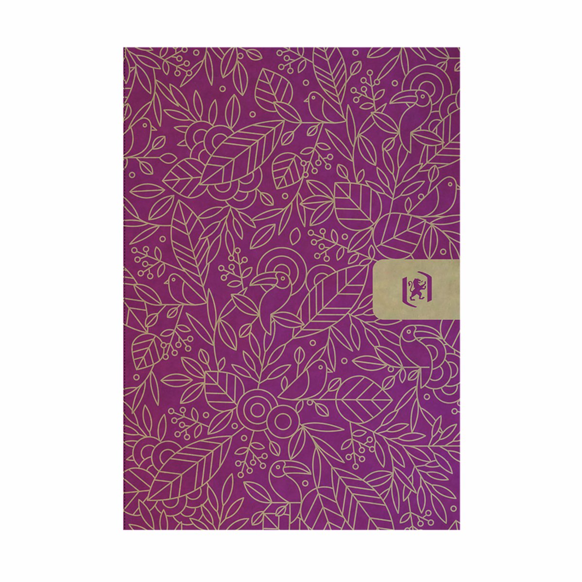 OXFORD Agenda scolaire journalier 12×18 2025-2026 Kraft rouge Bordeaux – Image 2