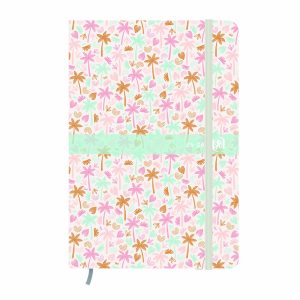 OXFORD Agenda scolaire journalier 12×18 2025-2026 Les motifs de Camille Pastel bleu
