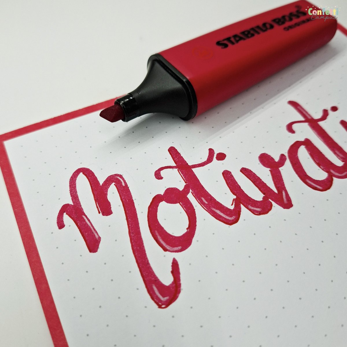 STABILO BOSS ORIGINAL Wildflower Surligneur Rouge dahlia – Image 3