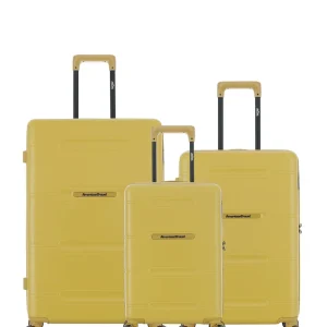 Lot de 3 Valises Rigides Grand Format, Taille Moyenne et Cabine XS CLEVELAND