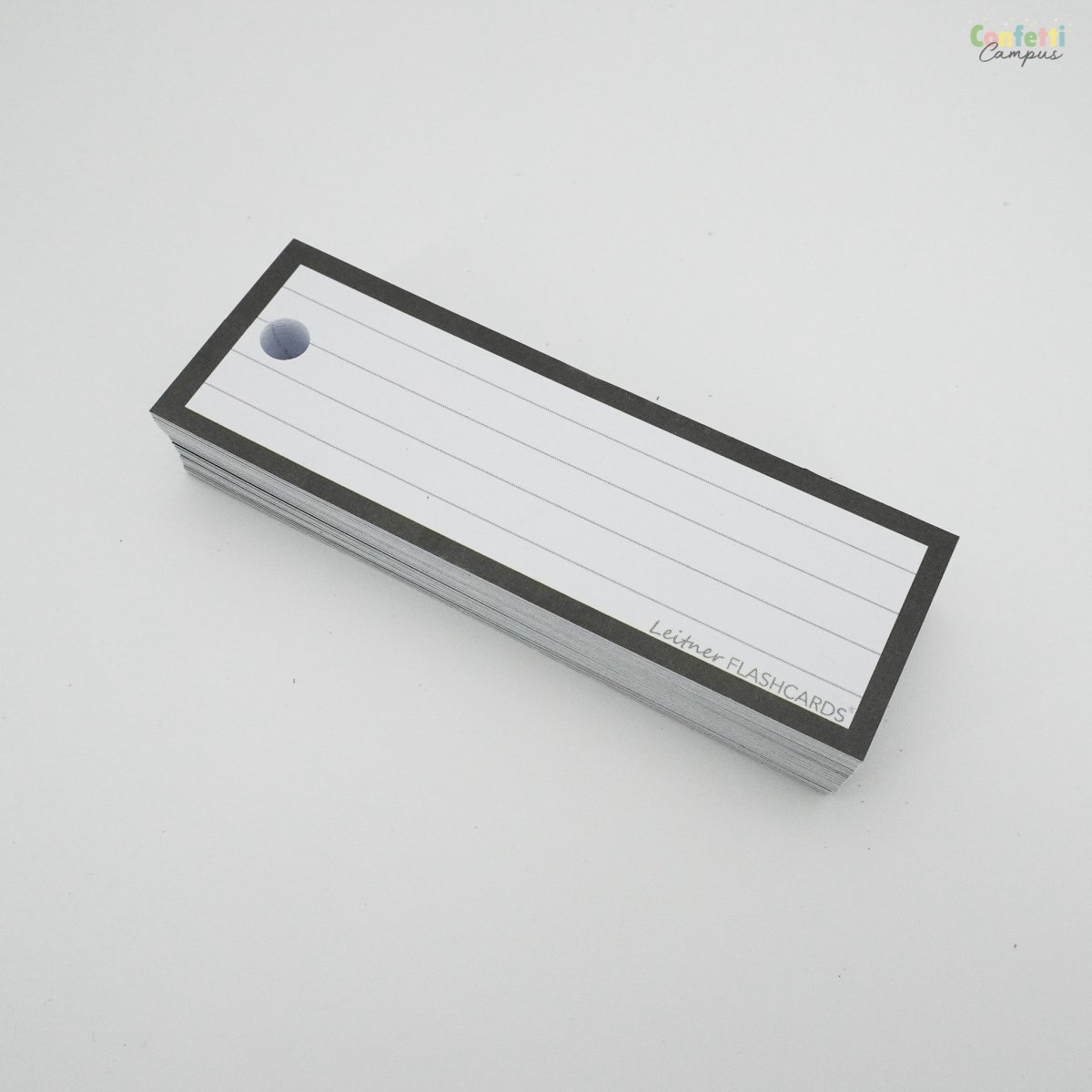 50 Flashcards Leitner Vocabulaire lignées cadre noir – Image 6