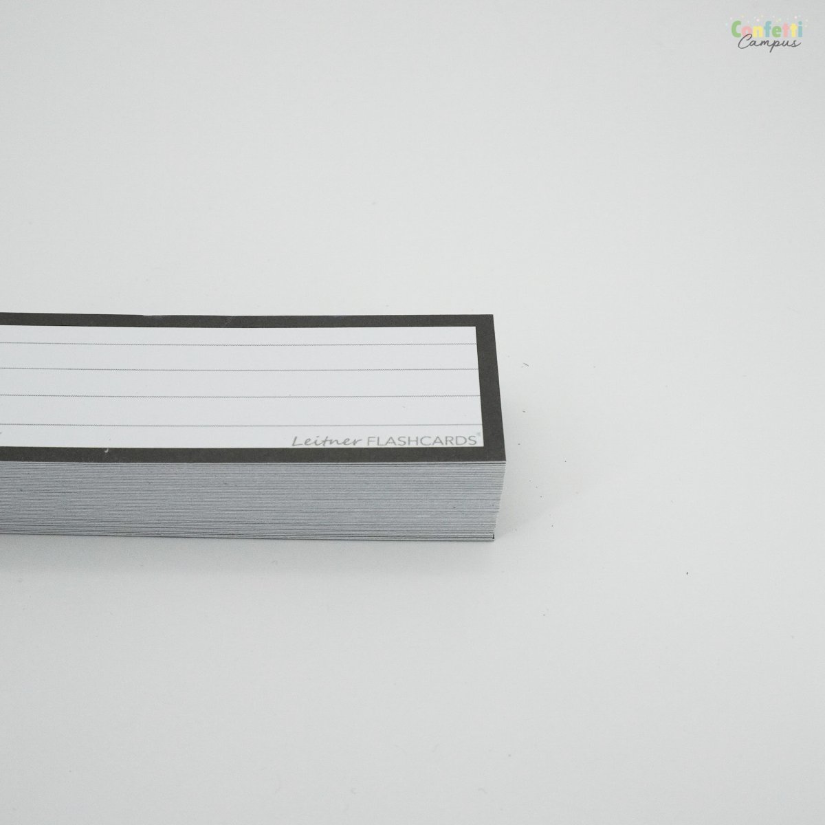 50 Flashcards Leitner Vocabulaire lignées cadre noir – Image 5