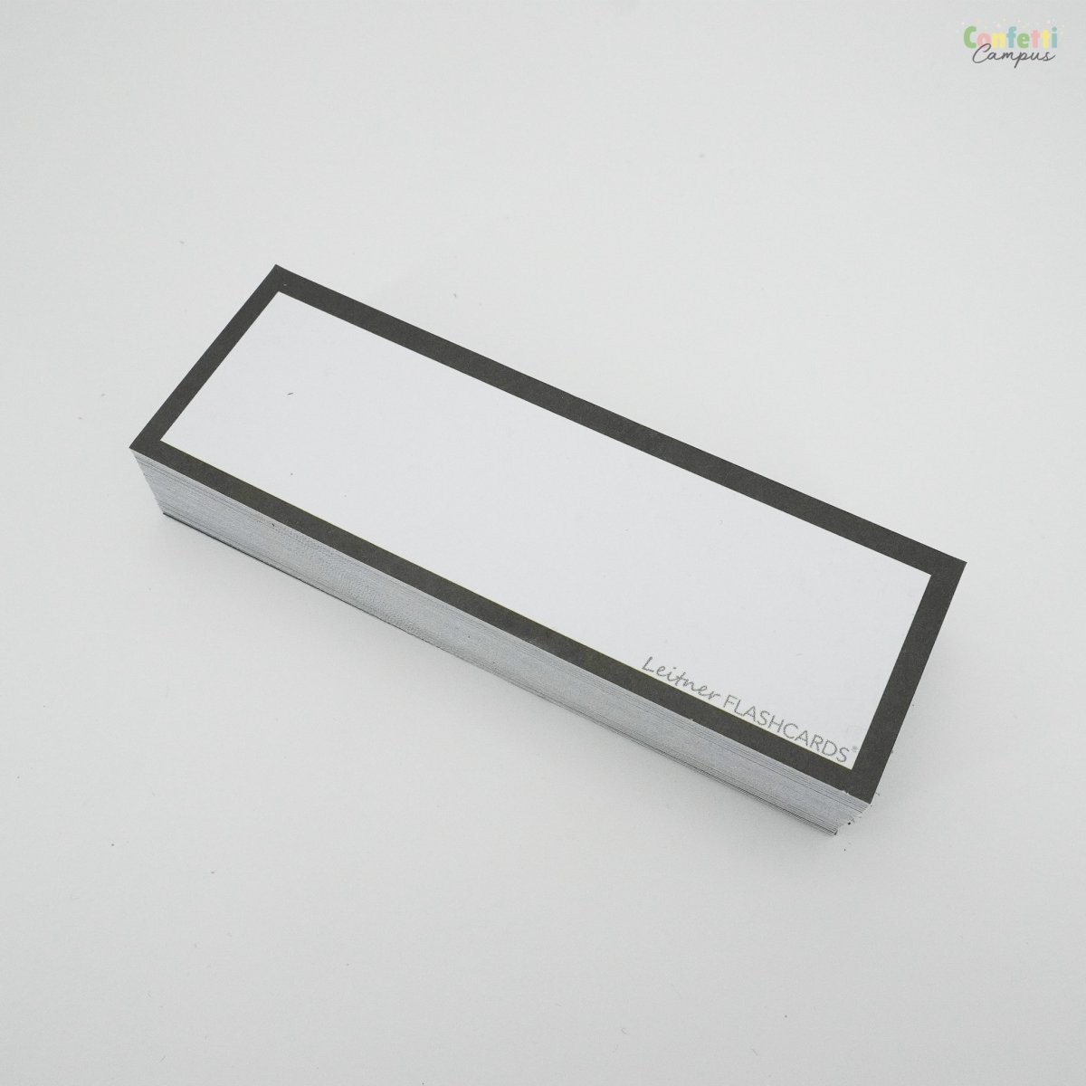 50 Flashcards Leitner Vocabulaire blanches cadre noir – Image 3