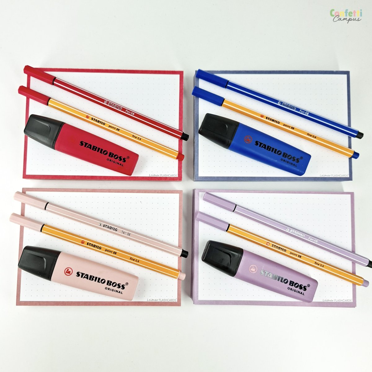 STABILO BOSS ORIGINAL Wildflower Surligneur Rouge dahlia – Image 7