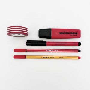 Mon joli kit d&rsquo;écriture ROUGE