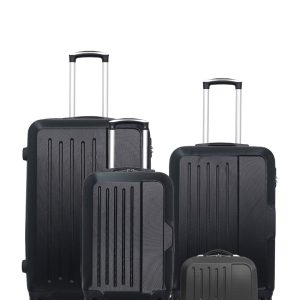 HERO - LOT DE 4 - Valises grand format, weekend, cabine et vanity VESUVIO