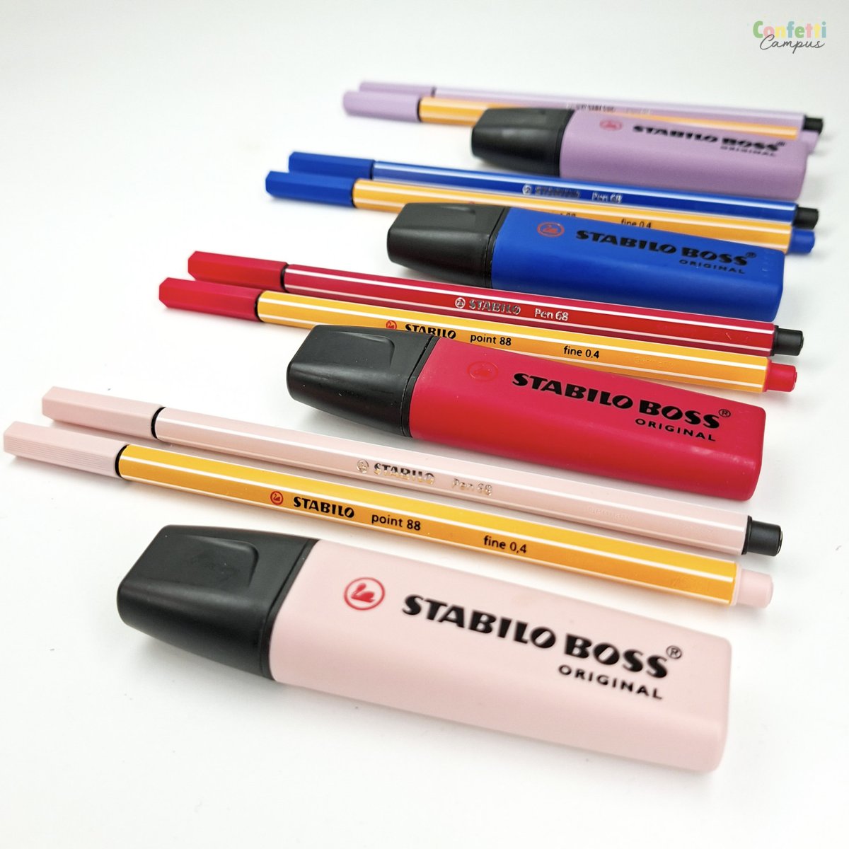 STABILO BOSS ORIGINAL Wildflower Surligneur Rose pivoine – Image 5