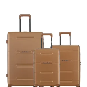 Lot de 3 Valises Rigides Grand Format, Cabine et Cabine XS CLEVELAND