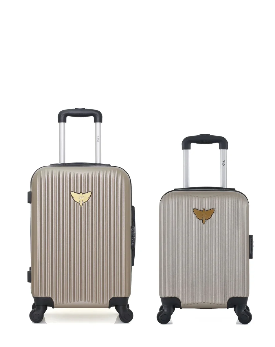 Lot de 2 Valises Rigides Cabine et Cabine XXS AGATA – Image 8