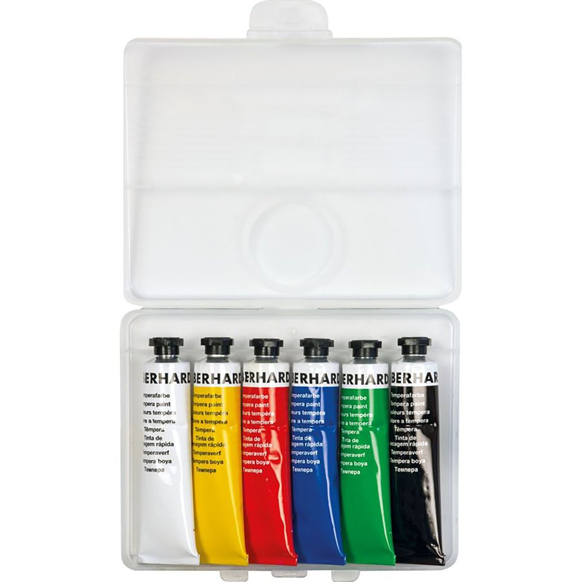 Eberhard Faber Etui de 6 tubes de peinture scolaire Tempera 18ml – Image 3