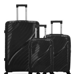 Lot de 3 Valises Rigides Grand Format, Cabine et Cabine XS LYRA