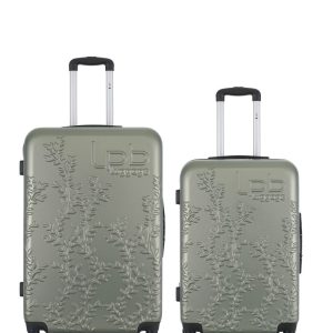 Lot de 2 Valises Rigides Grand Format et Taille Moyenne NAIS