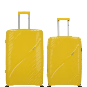 Lot de 2 Valises Rigides Grand Format et Taille Moyenne LYRA