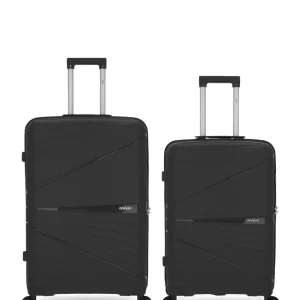 Lot de 2 Valises Rigides Grand Format et Taille Moyenne VELA