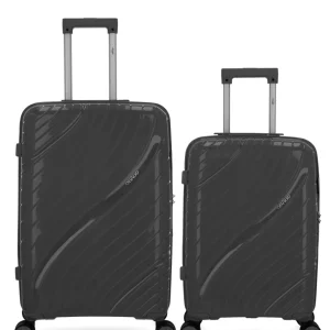 Lot de 2 Valises Rigides Taille Moyenne et Cabine LYRA