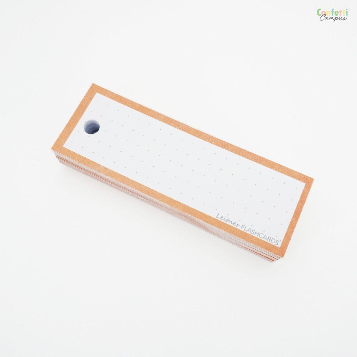 50 Flashcards Leitner Vocabulaire à points cadre orange mandarine – Image 6