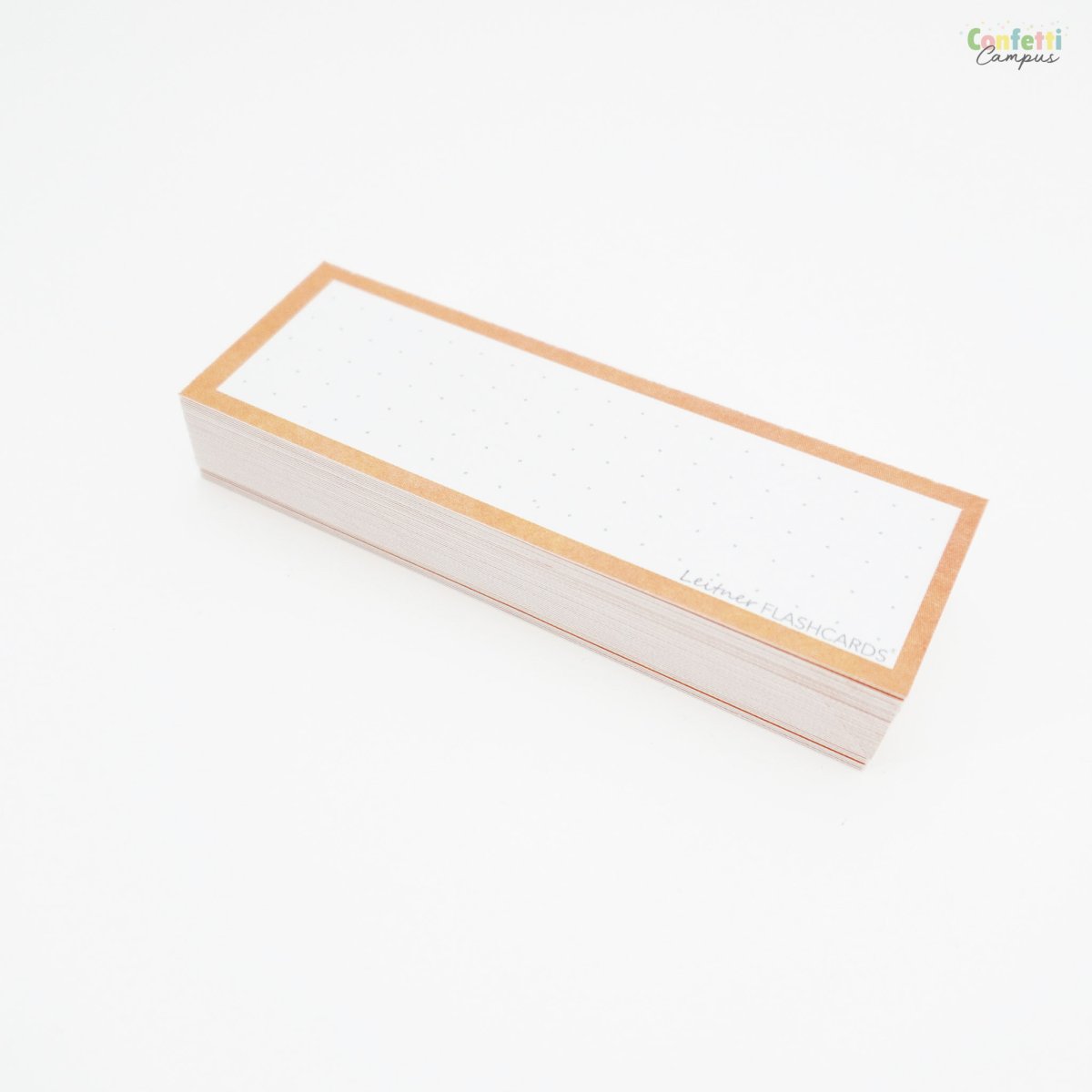 50 Flashcards Leitner Vocabulaire à points cadre orange mandarine – Image 4