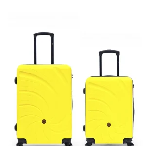 Lot de 2 Valises Rigides Taille Moyenne et Cabine SERENA