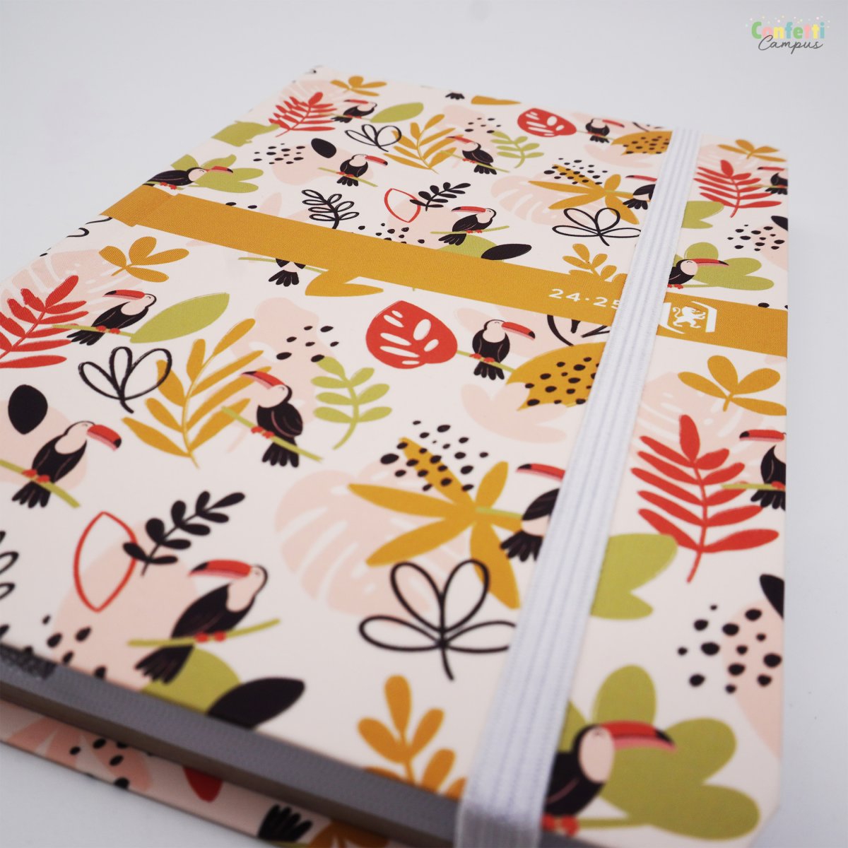 OXFORD Agenda scolaire journalier 12×18 2025-2026 Les motifs de Camille Ocre – Image 7