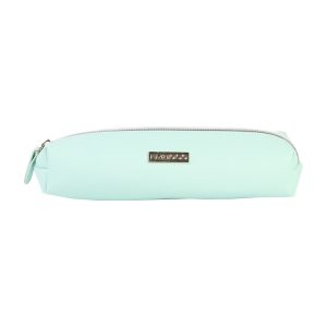 ANCOR EMBOSS Trousse à stylos rectangulaire petit modèle pastel turquoise