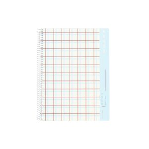 ANCOR STILL Cahier A4 à spirale 160 pages lignées Vichy chic