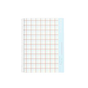 ANCOR STILL Cahier A4 à spirale 160 pages petits carreaux Vichy chic