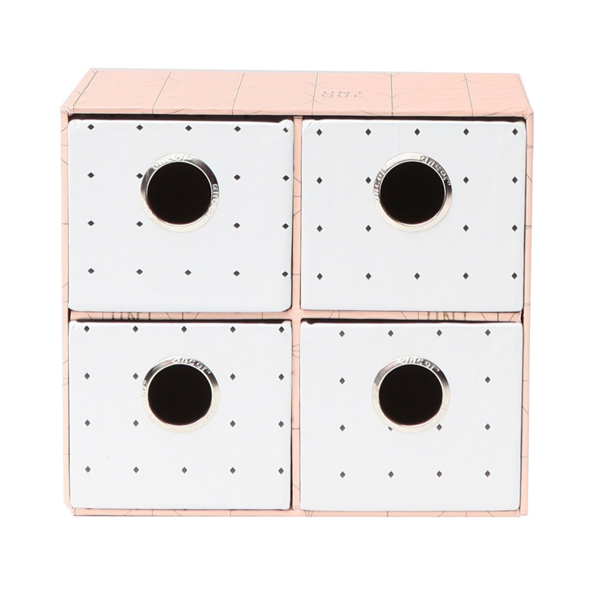 ANCOR UNIQUE Organiseur de bureau 4 tiroirs 17x15x10cm