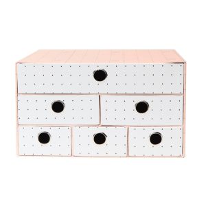 ANCOR UNIQUE Organiseur de bureau 6 tiroirs 34x20x25cm