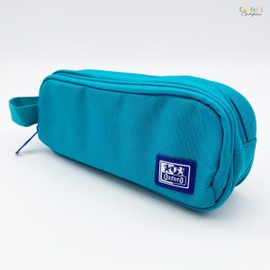 OXFORD B-SMART Trousse scolaire 3 compartiments Aqua
