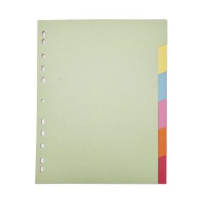 BRUNNEN Intercalaires A4 recyclés x6