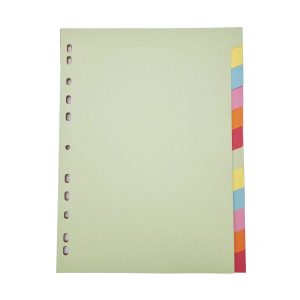 BRUNNEN Intercalaires A4 recyclés x12