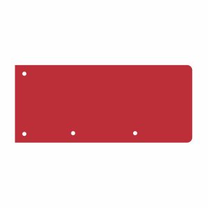 BRUNNEN Colour Code 40 Bandes intercalaires à double sens 24×10,5cm Rouge