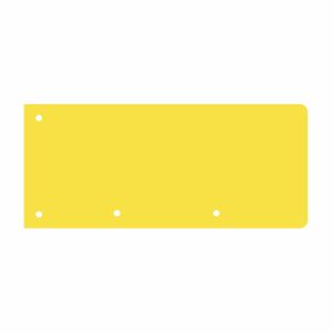 OXFORD DUO 60 Bandes intercalaires à double sens 24×10,5cm Jaunes