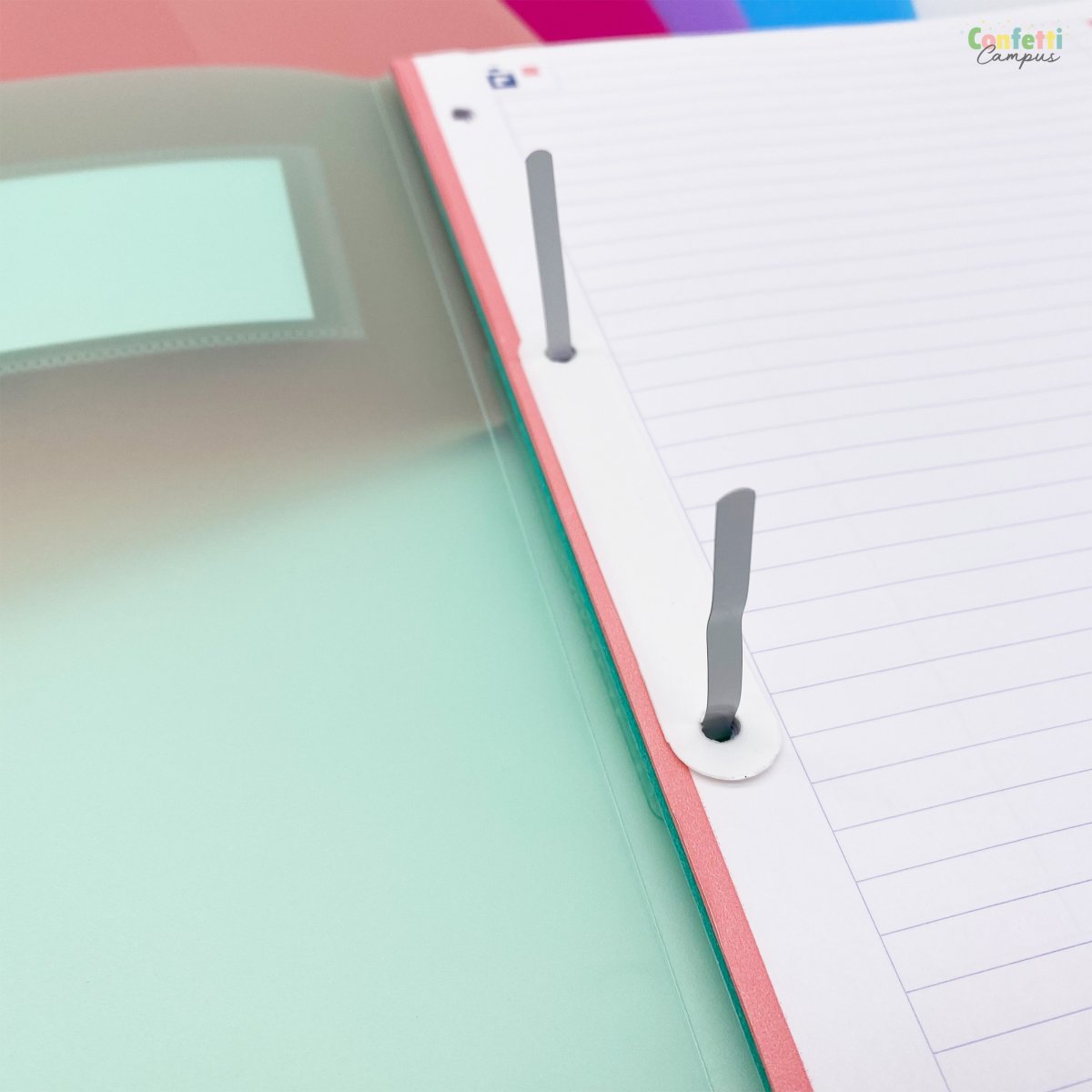 BRUNNEN FACT! Chemise à lamelle A4 en plastique Lilas – Image 6