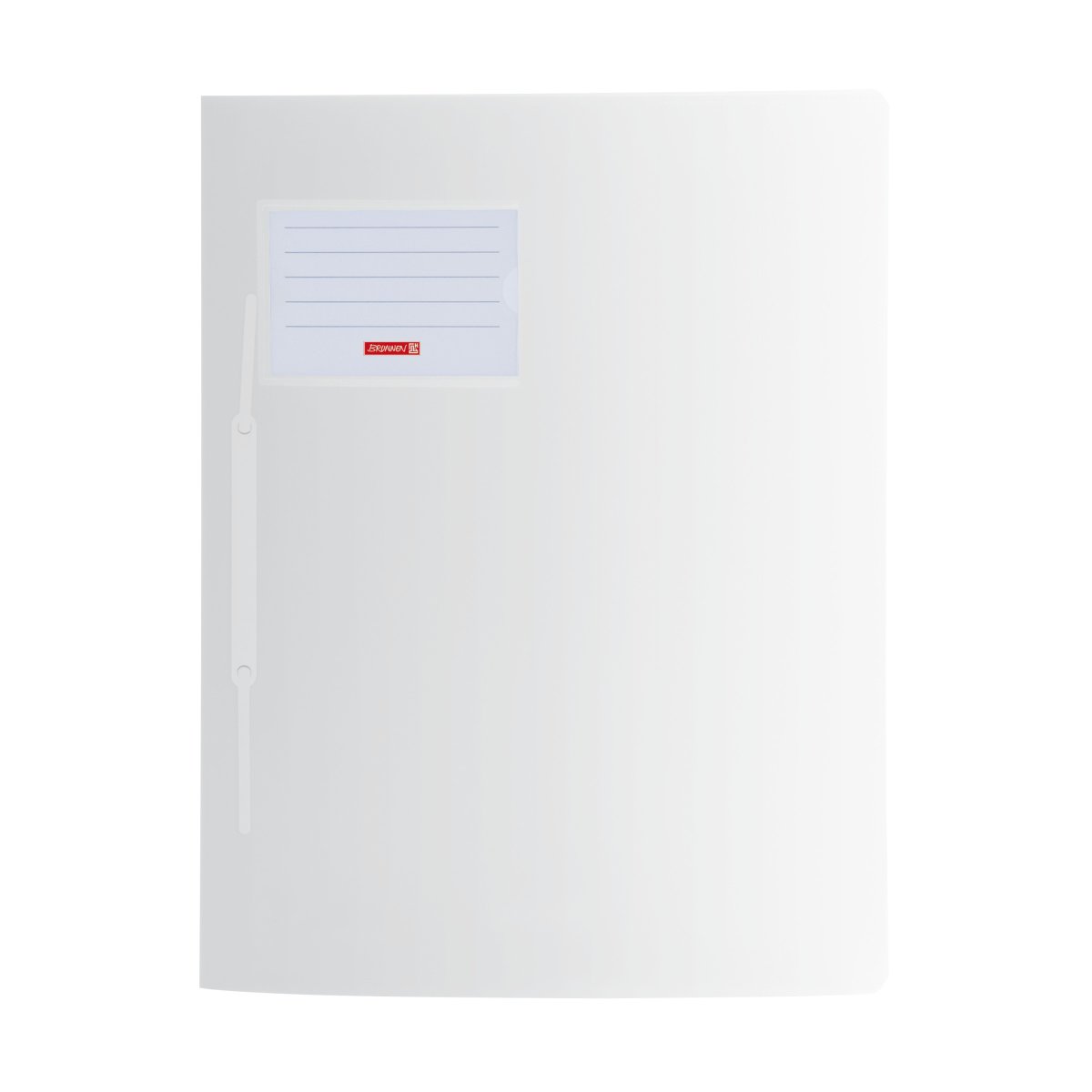 BRUNNEN FACT! Chemise à lamelle A4 en plastique Blanche