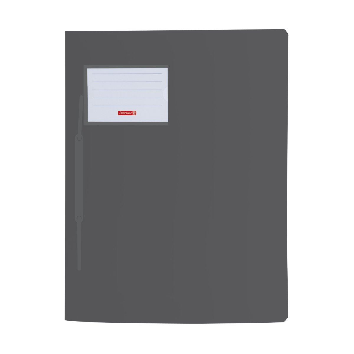 BRUNNEN FACT! Chemise à lamelle A4 en plastique Gris foncé – Image 2