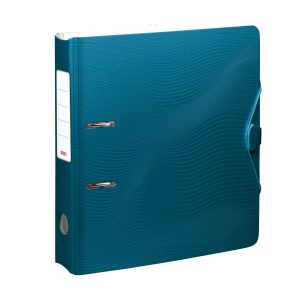 BRUNNEN WAVE Classeur à levier A4+ 70mm Bleu Pétrole