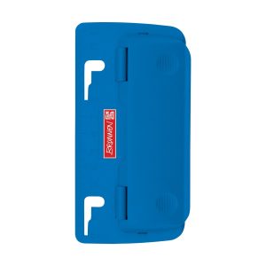 BRUNNEN Mini Perforateur de poche 2 trous Bleu