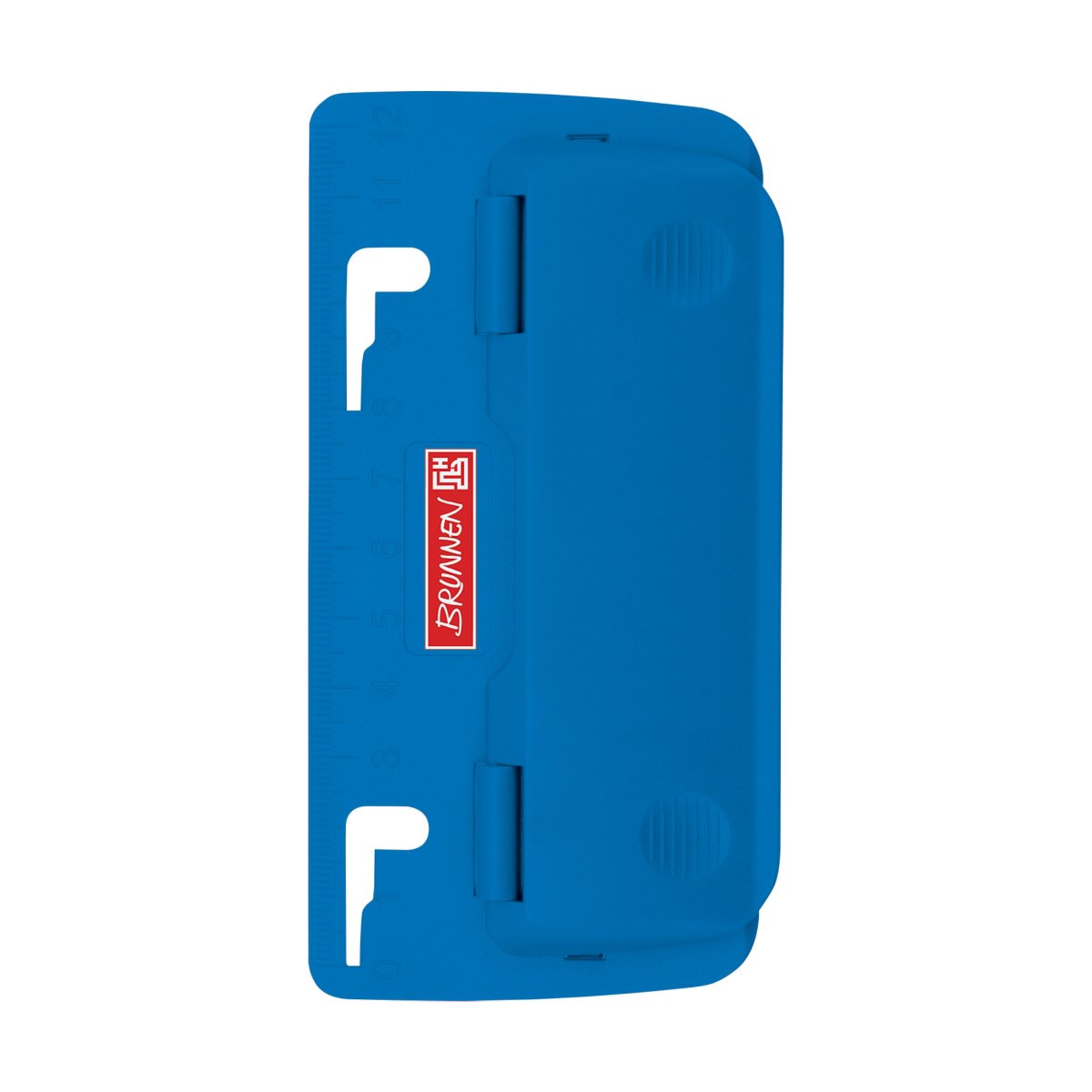 BRUNNEN Mini Perforateur de poche 2 trous Bleu – Image 2