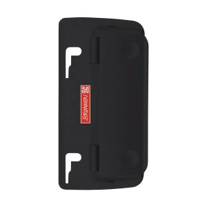 BRUNNEN Mini Perforateur de poche 2 trous Noire Onyx