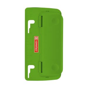 BRUNNEN Mini Perforateur de poche 2 trous Vert Kiwi