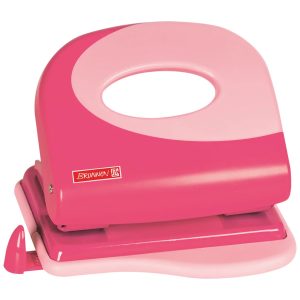 BRUNNEN Perforateur 2 trous de bureau Rose tulipe