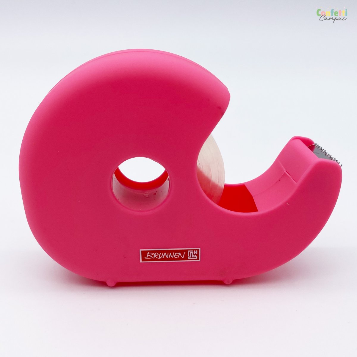 BRUNNEN Colour Code Dévidoir escargot ruban adhésif Rose – Image 2