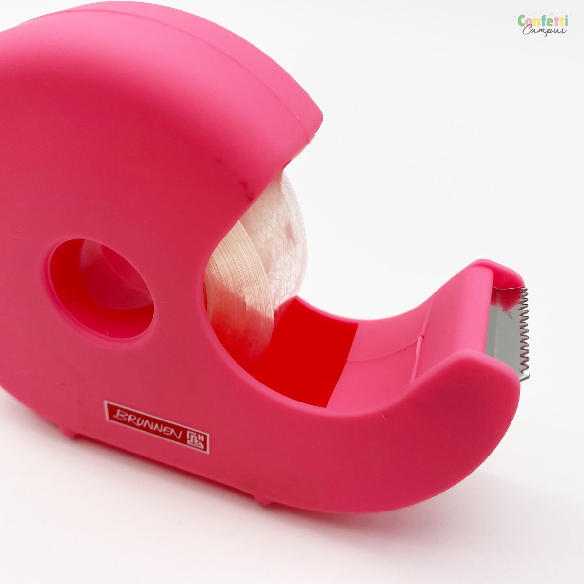 BRUNNEN Colour Code Dévidoir escargot ruban adhésif Rose – Image 3