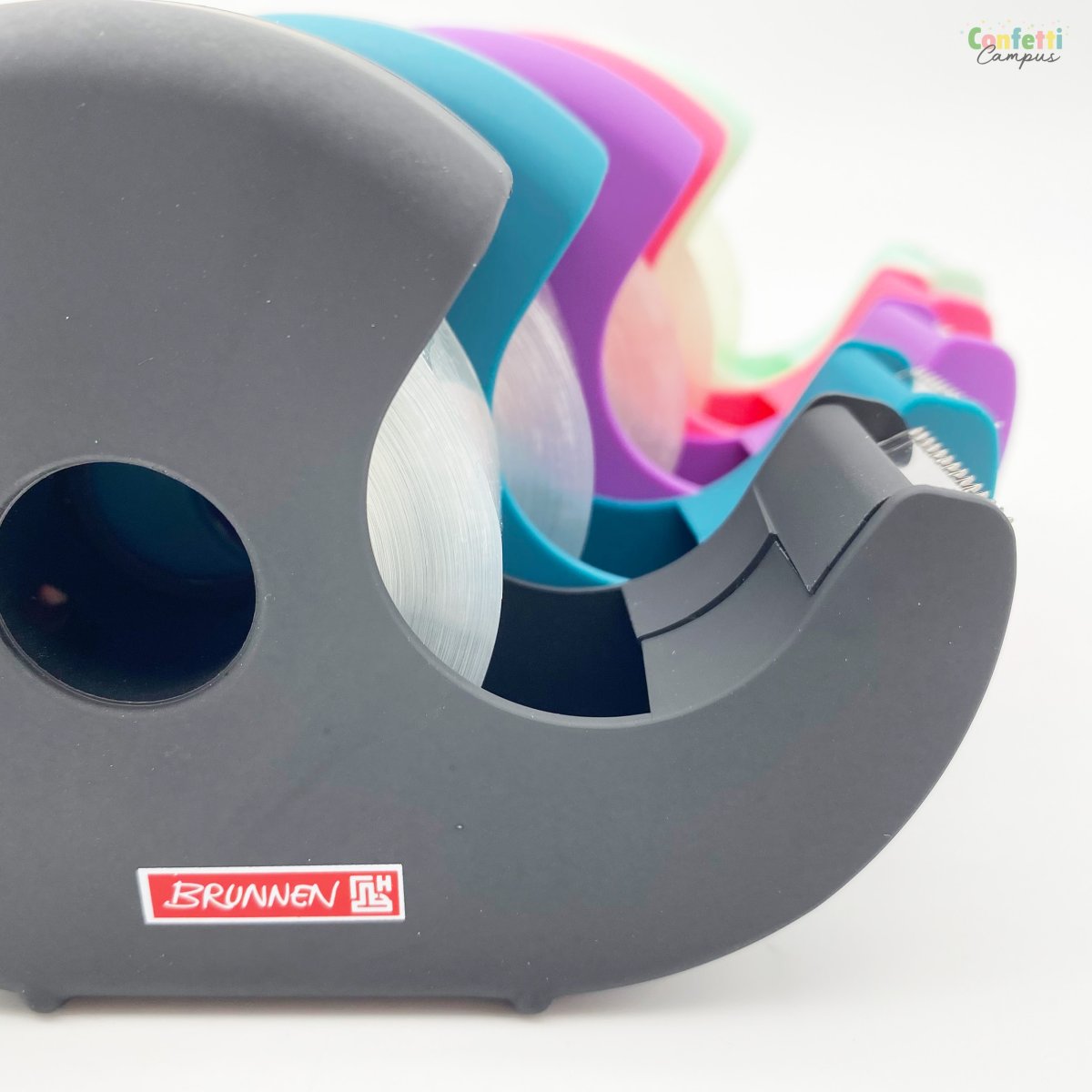 BRUNNEN Colour Code Dévidoir escargot ruban adhésif vert menthe – Image 8