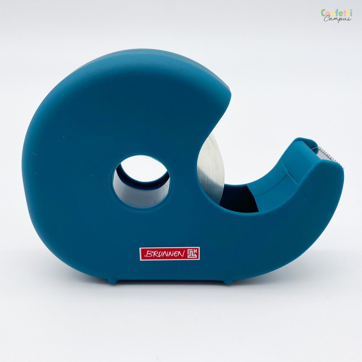 BRUNNEN Colour Code Dévidoir escargot ruban adhésif Bleu denim